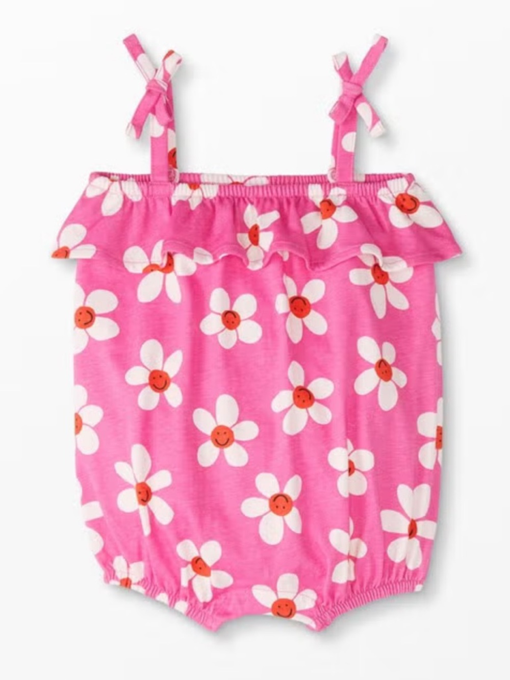 Hanna Andersson Ruffle Bubble Romper